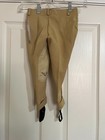 NEW Tuffrider Size 2 Toddler Lowrise Pull On Breeches Tan Cotton Stretch — photo 2