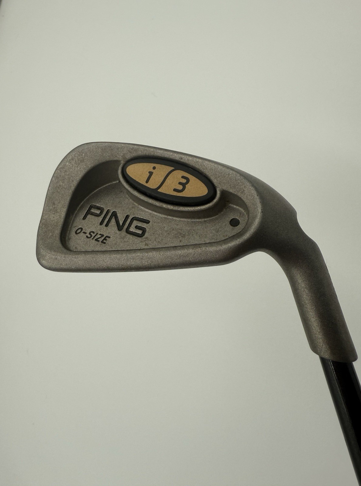 PING i3 Black Dot 6 Iron RH A Flex Original Ping Steel Shaft & Grip