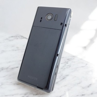 SHARP AQUOS Keitai SH-06G Black Flip Phone Unlocked Clean IMEI