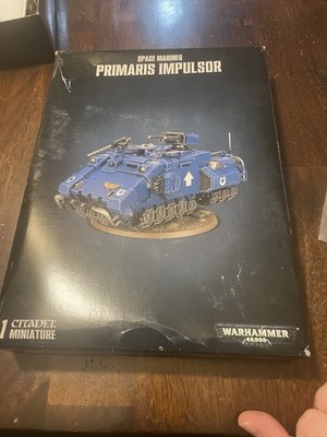 Games Workshop Warhammer 40K Primaris Impulsor Space Marines Open Box. S