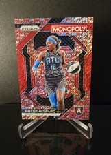 #'ed/100 🔥 RHYNE HOWARD SP 2024 Panini Monopoly Red Millionaire Shimmer Prizm