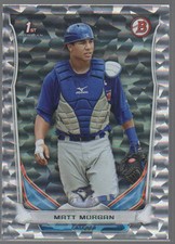 MATT MORGAN 2014 BOWMAN DRAFTS PICKS PROSPECTS SILVER ICE CARD #DP107