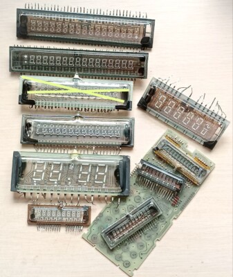 8 pcs Mix VFD ILC-16/8 ILC2-16/8 ILC1-13/8L ... Clock Indicators vacuum tube  #2