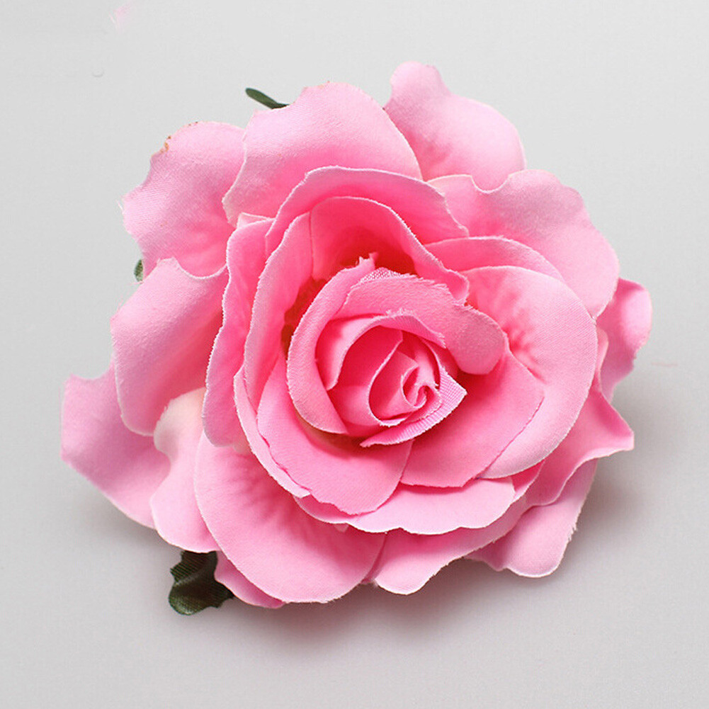 Large Rose Flower Hair Clip Bridal Hairpin Brooch Wedding Accessory Bridesmaid - Picture 21 of 105