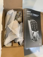 Schlage Electronic Touchscreen Deadbolt BE469NX CAM 716 Aged Bronze