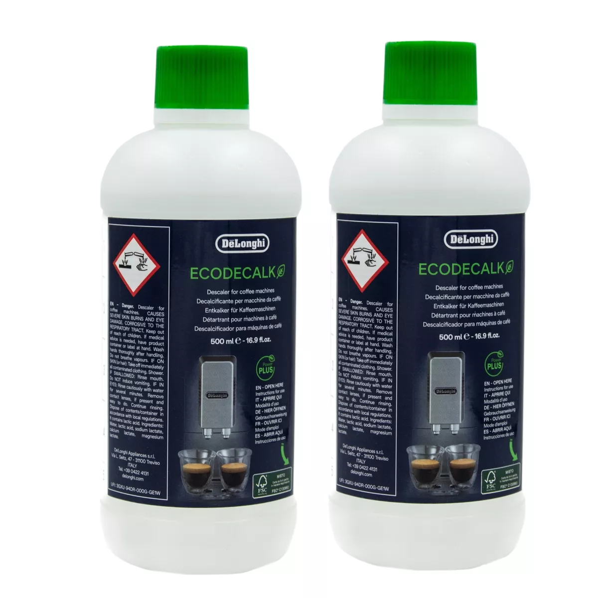 Delonghi descaler 500ml top