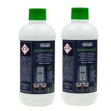 2x Bottle of 500ml each DELONGHI Magnifica DESCALER ECODECALK DLSC500
