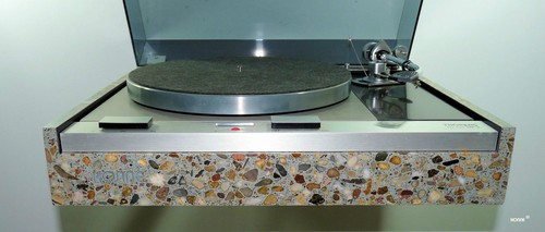 Nuevo Plinto de Piedra Thorens/Zarge de Piedra para Thorens Modelo TD 125 MK I/II - Imagen 3 de 8