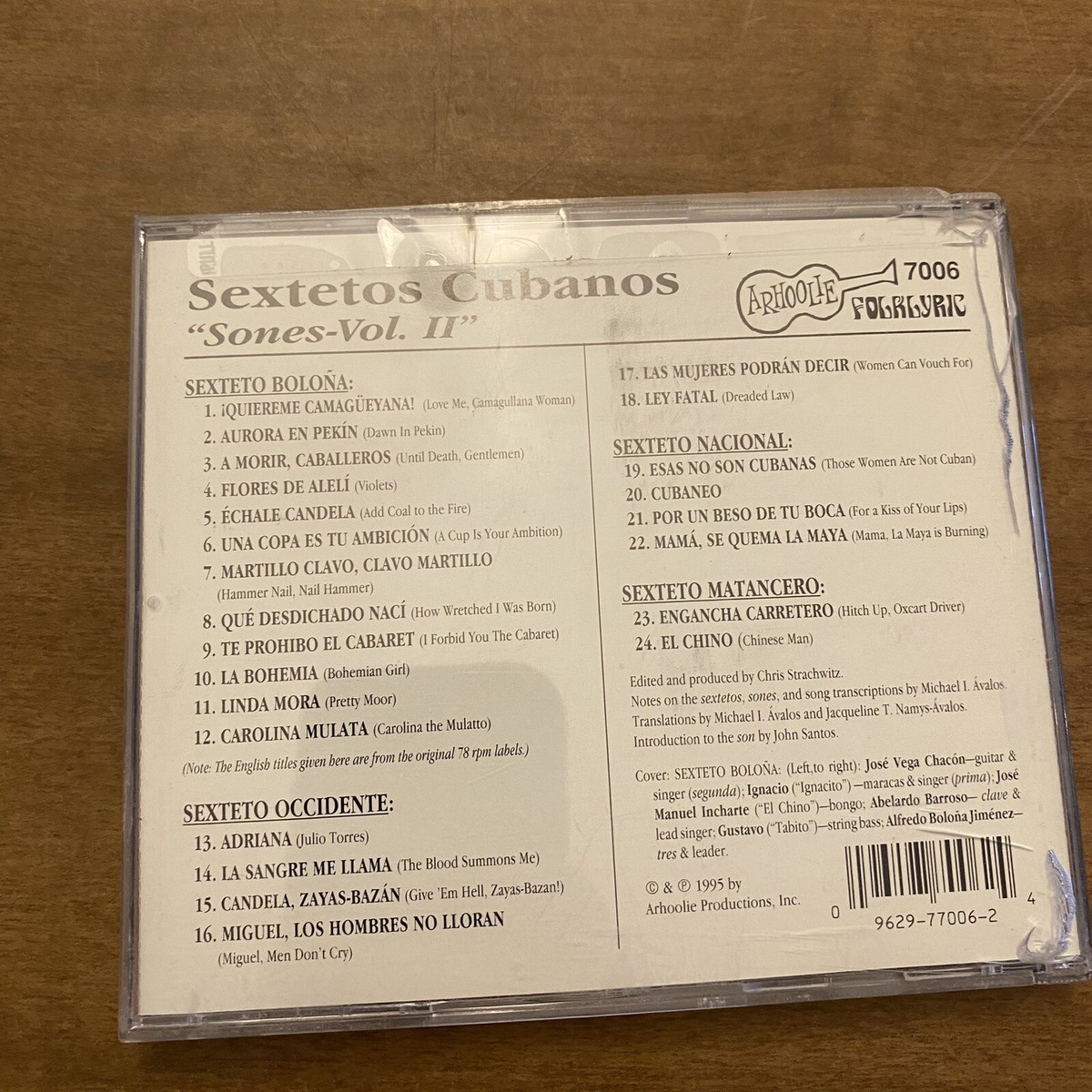 Sextetos Cubanos 2 by Various (CD, 1995) for sale online | eBay