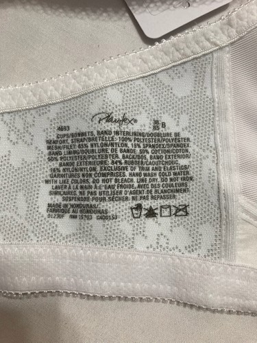 Playtex Ultimate Shoulder Comfort Wireless Bra White 38B - Picture 5 of 5