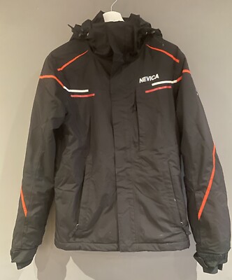 Nevica Men’s Ladies Youth Unisex Black Ski Jacket Size XS UK