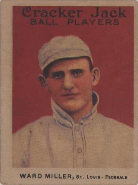 1915 Cracker Jack - Ward Miller #5 - 1 of 1
