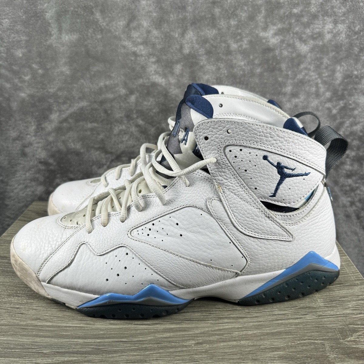Nike Air Jordan 7 Men Sz 13 Retro French Blue 304775-107 Blue