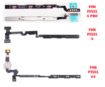 Google Pixel 6 6A 6 Pro Power And Volume Button Flex Replacement OEM