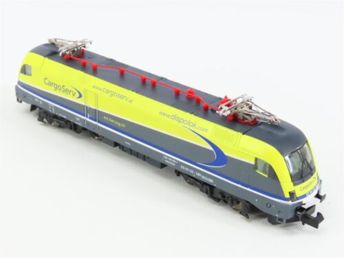 N Minitrix 12765 Dispolok CargoServ ES64U2 Taurus Electric #080 - DCC Ready - Picture 5 of 12