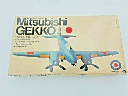 Entex's- MITSUBISHI GEKKO Interceptor-#8449-2 color-SEALED PARTS -1/55th-Read On