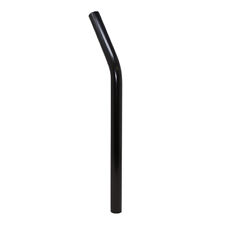 22.2MM 7/8SEATPOST OLDSCHOOL BMX PRO LAYBACK VINTAGE CRUISER BICYCLE BLACK