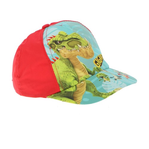 Doppelpack Dinosaurier Kinder Mütze Cap Baseballcap Schirmmütze Kappe 53 cm Mix - Bild 4 von 6