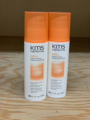  KMS CALIFORNIA CURLUP CONTROL CREME 5.1 OZ - (lot of 2)