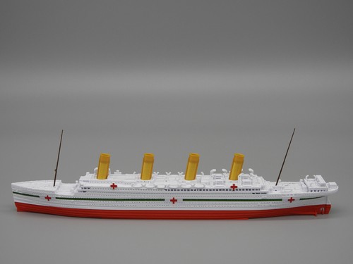 HMHS BRITANNIC Model - Highly Detailed Replica Historically Accurate No Assembly - Picture 3 of 7