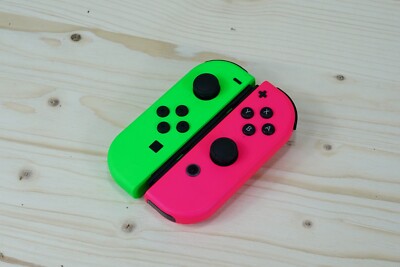 Nintendo Joy-Con Controllers (Pair) - Neon Green/Neon Pink