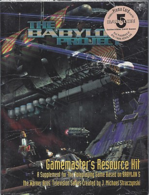 Babylon 5 Babylon Project RPG Gamemasters Resource Kit SC NEW SEALED ...