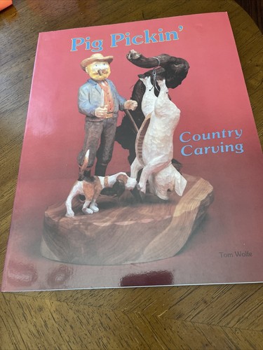 Lot Of 7 VTG Woodcarving Books By Tom Wolfe NEW - Picture 2 of 8