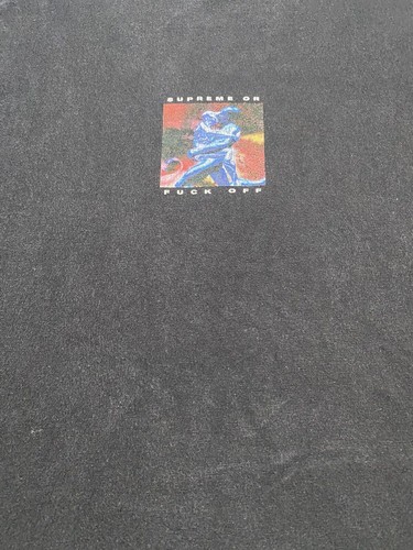 Supreme or F**k Off T-Shirt Black Size Medium - Bild 2 von 6