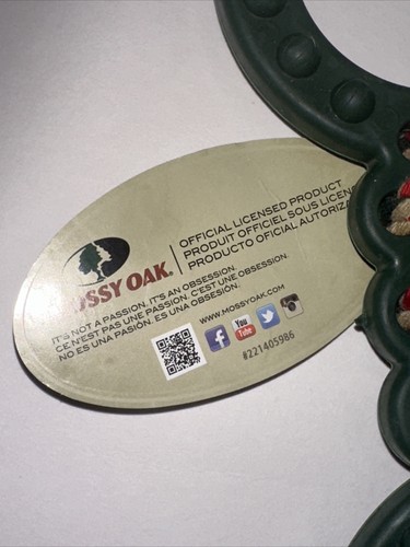 Mossy Oak Dog Fetch Toy Rope Tug Toy sport retriever Forever Pals Christmas Chew - Picture 10 of 17