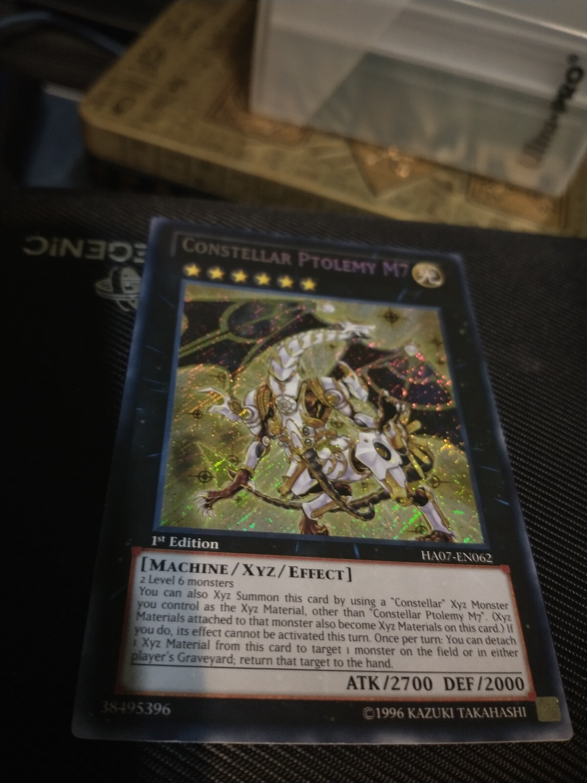 Yugioh Constellar Ptolemy M7 1st Edition Secret Rare HA07-EN062 NM