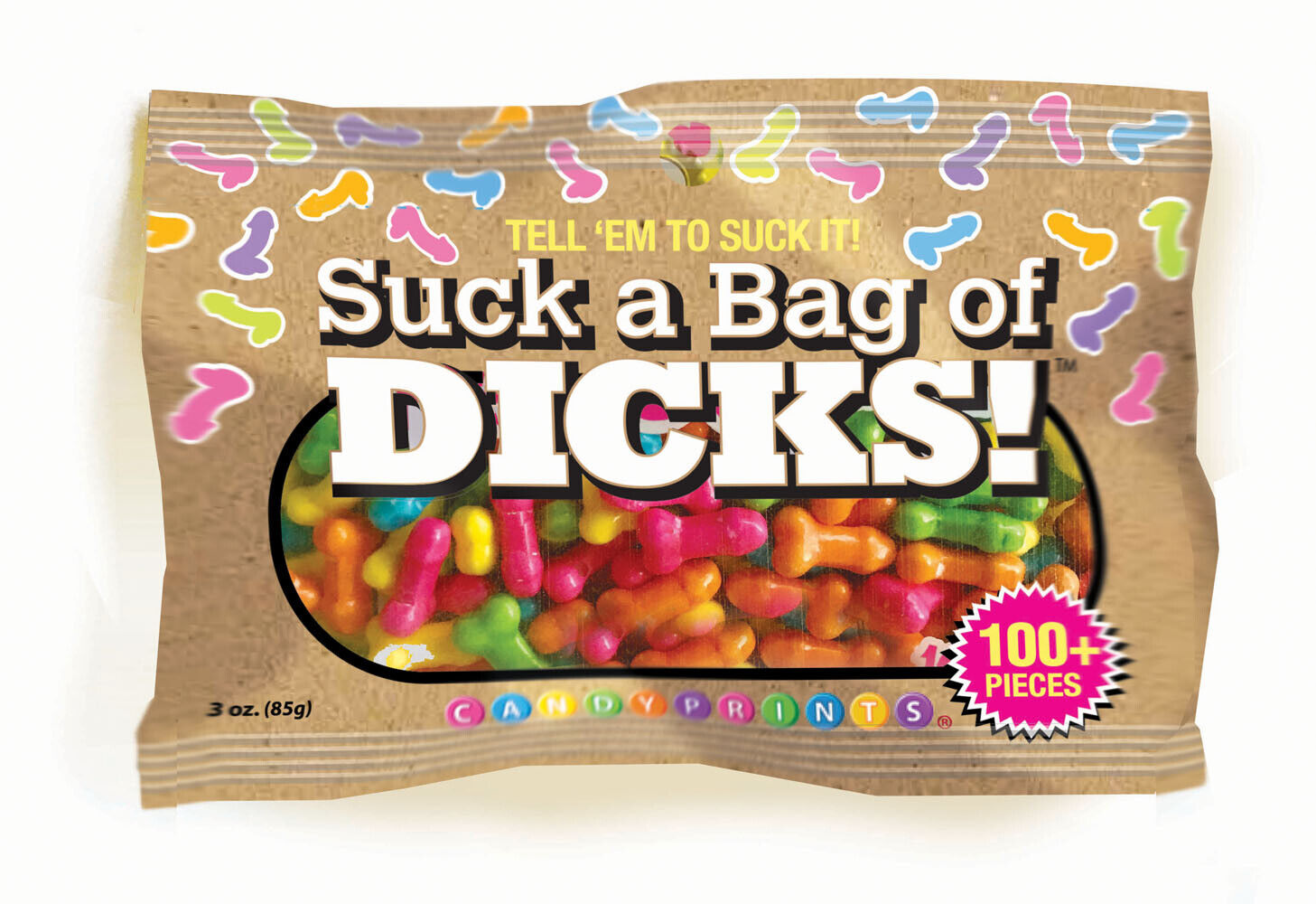 Suck a Bag of Dicks! Penis shaped Candy