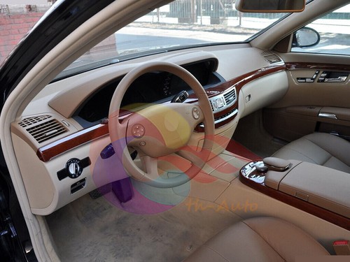 Dark Beige Dial Key Pad Housing A2216800319(8L53) For Benz W221 S-Class 05-13 - Picture 9 of 9