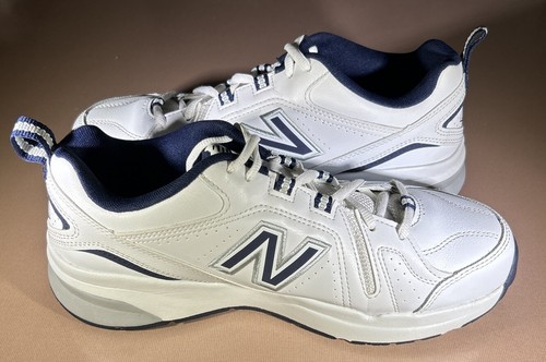 New Balance Mens 608 V5 MX608WN5 White Casual Shoes Sneakers Size 8.5 4E EUC - Picture 6 of 12