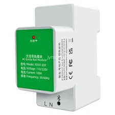 AC70-260V 100A Single Phase Din Rail WIFI Electric Power Meter Energy Wattmeter-