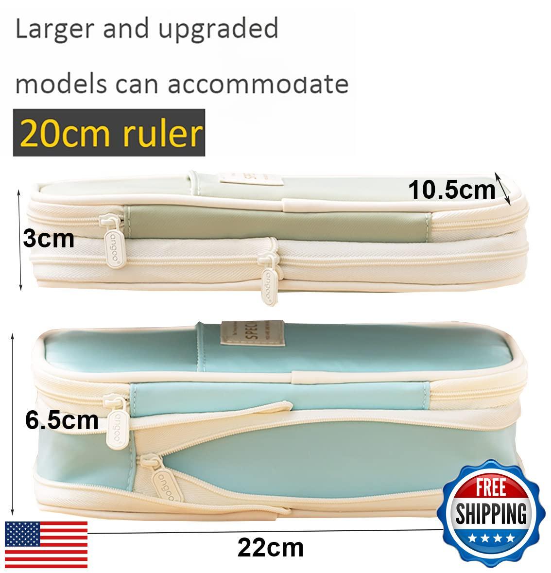 EHOPE Big Capacity Pencil Pen Case Office Large Storage High Capacity Bag Pou