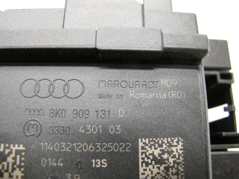 08-16 AUDI 8T A5 S5 RS5 A4 Q5 IGNITION SWITCH KEY SLOT STARTER CONSOLE OEM 06062 - Image 4 of 4