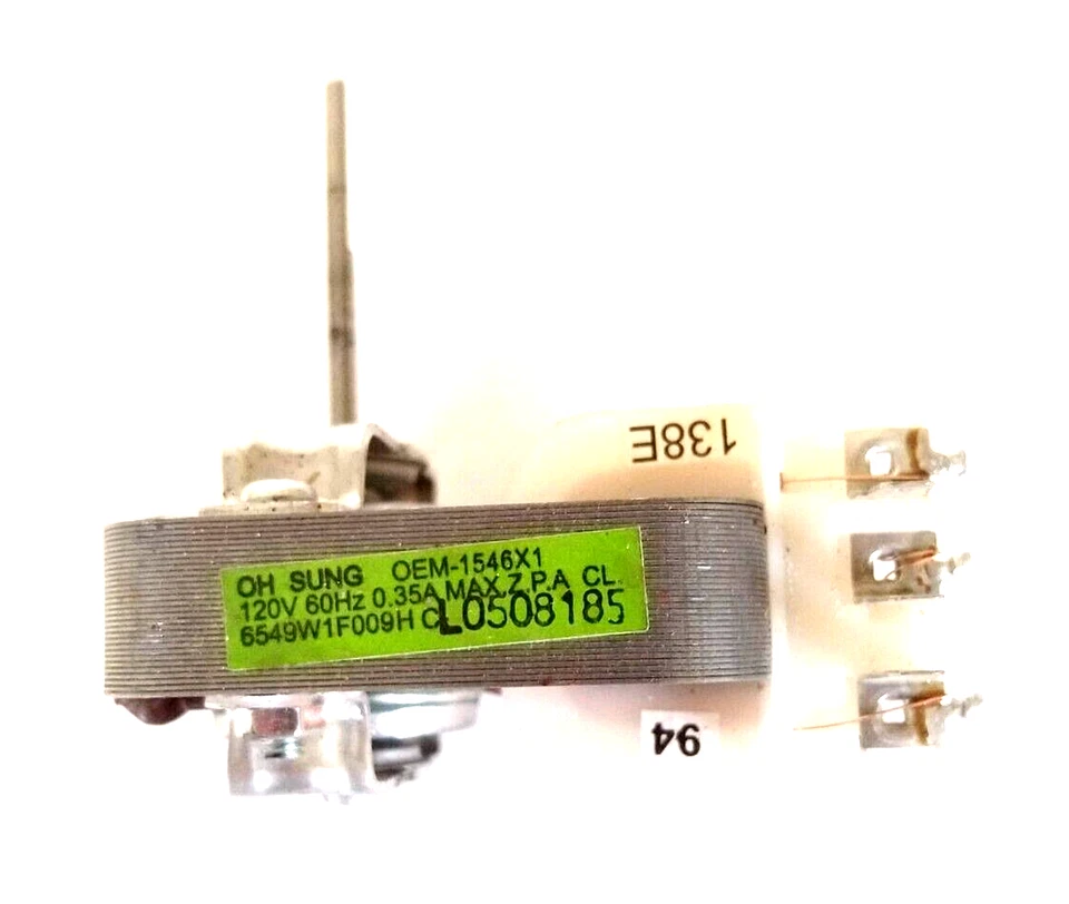 Motor ventilador microondas Oh Sung 6549W1F009H Foto 2 de 3