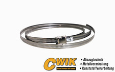 Schraubschelle 25-350mm Spannschelle Schlauchschelle für PU Schlauch Absaugung