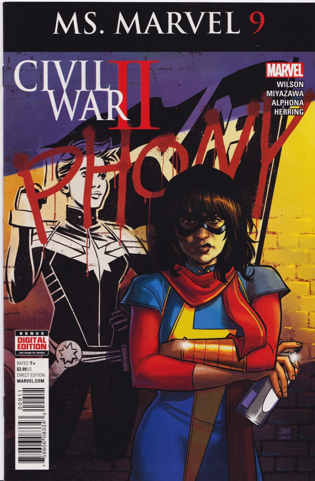MS. MARVEL (2016) #9 - Civil War II - Back Issue