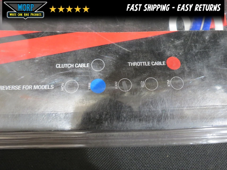 CABLE ACELERADOR SUNLINE MATRIX AZUL YAMAHA YZ250 2004-2005, POSIBLEMENTE AÑOS POSTERIORES Foto 4 de 4