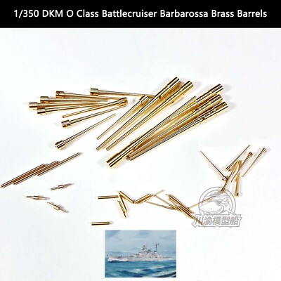 Trumpeter 1/350 DKM O Class Battlecruiser Barbarossa Brass Barrels 05370