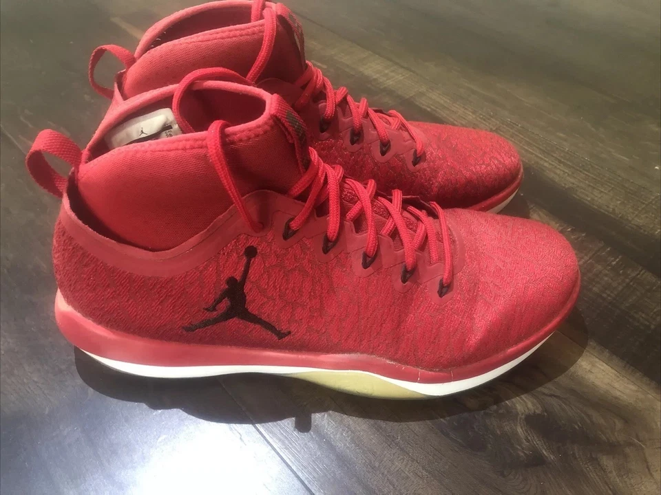 Кроссовки спортивные Nike Air Jordan Trainer 1 красные черные No845402-605 размер 10 - Изображение 3 из 4