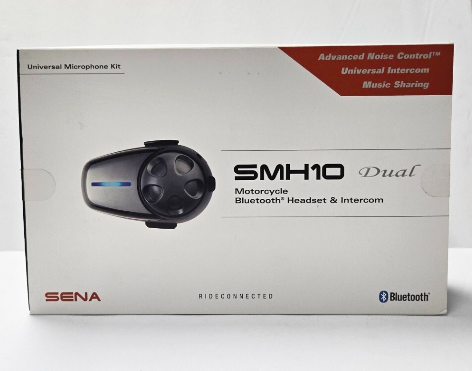 Sena SMH10D-11 Dual Motorcycle Bluetooth Headset Intercom System