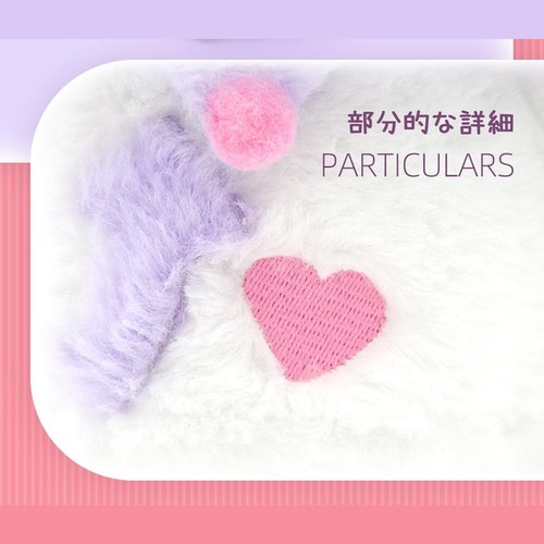 Sanrio Character Kuromi Stuffed Toy Flower Bow Plush Doll 23cm Authentic Japan - Picture 8 of 16