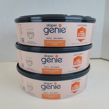 Diaper Genie Refill Garbage Bag 3 Packs of 270 Clean Laundry Sent New