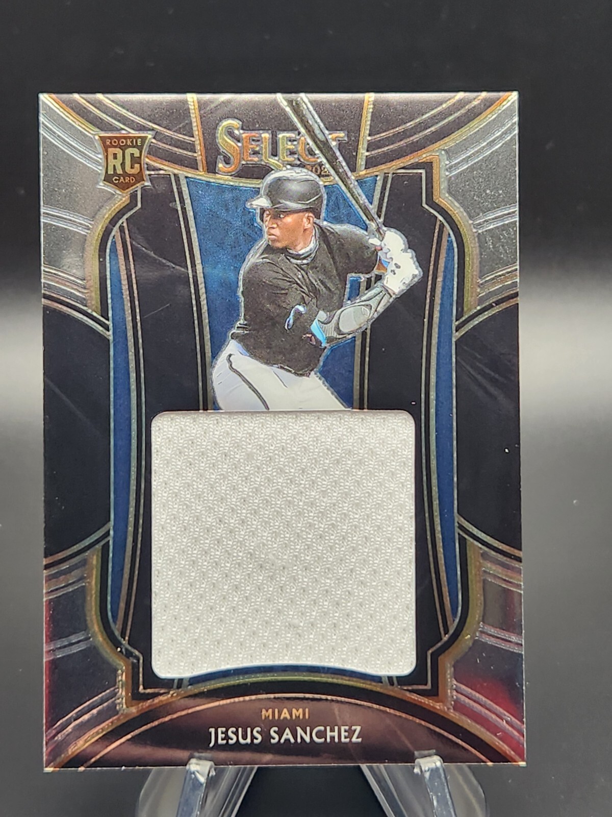 Jesus Sanchez 2021 Panini Select Rookie Jumbo Swatch