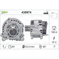 Valeo Generator Lichtmaschine 180A 14V FüR VW Arteon Passat Variant Golf VII