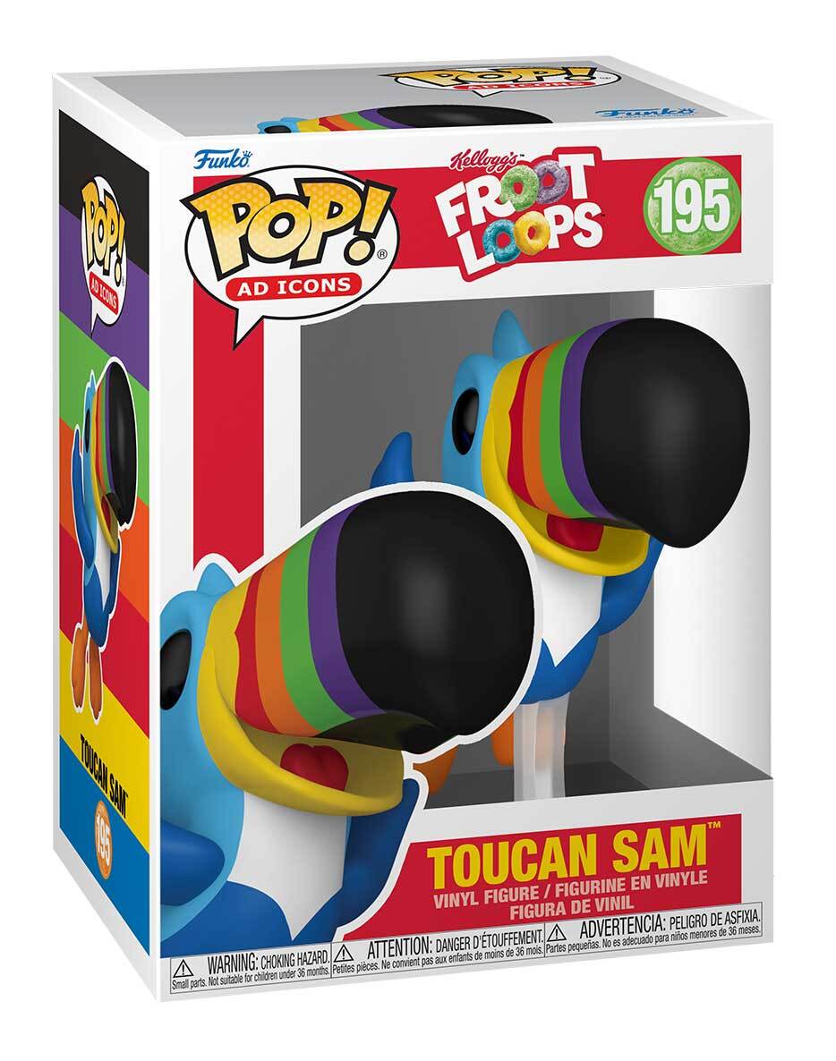 Kellogg's Toucan Sam Flying POP AD Icons #495 Vinyl Figure FUNKO