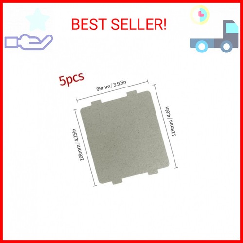 5 PCS Waveguide Cover, Universal Mica Sheet for Microwave Oven, Cut to Size, 108 - 第 2/2 張圖片
