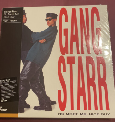 Gang Starr - No More Mr Nice Guy VMP Hip Hop Red White Swirl Color Vinyl 2LP